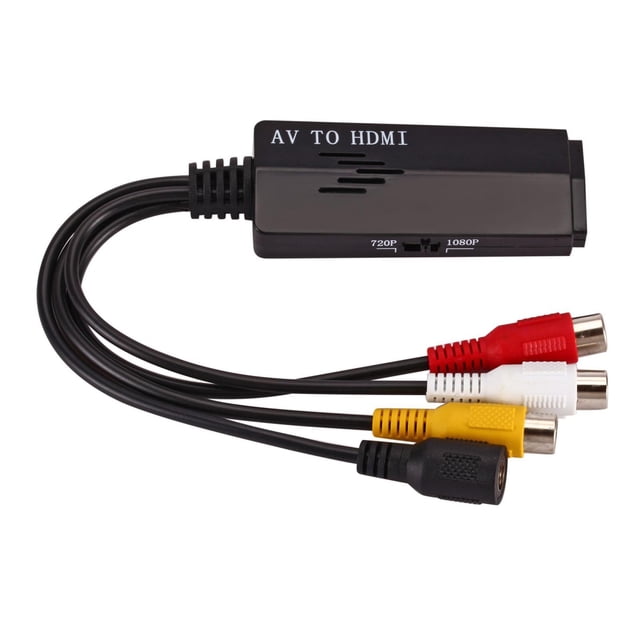 Convertidor de Video Baoblaze 720P USB Mini 162Msps Negro