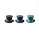 thumbnail image 1 of Tapes de Vino para Botellas de Vino Tapes de Sombrero de Silicona de 3 Piezas, Botellas con Tapas Sellador Decorativo Reutilizable para la Barra de Cocina de Bebidas de Champán, 1 of 8
