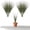 10 pcs 13.7in, variant on 10PCS Faux Artificial Grass Spike Plants, Greenery Decorative Stems for Indoor Room Home, Outdoor Planters Garden Porch Vase Filler