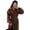 Brown, variant on Women'S Casual Zip-Up Jumpsuit, Autumn Fashion Waist-Cinching One-Piece Suit, One-Piece Sportswear Brown M