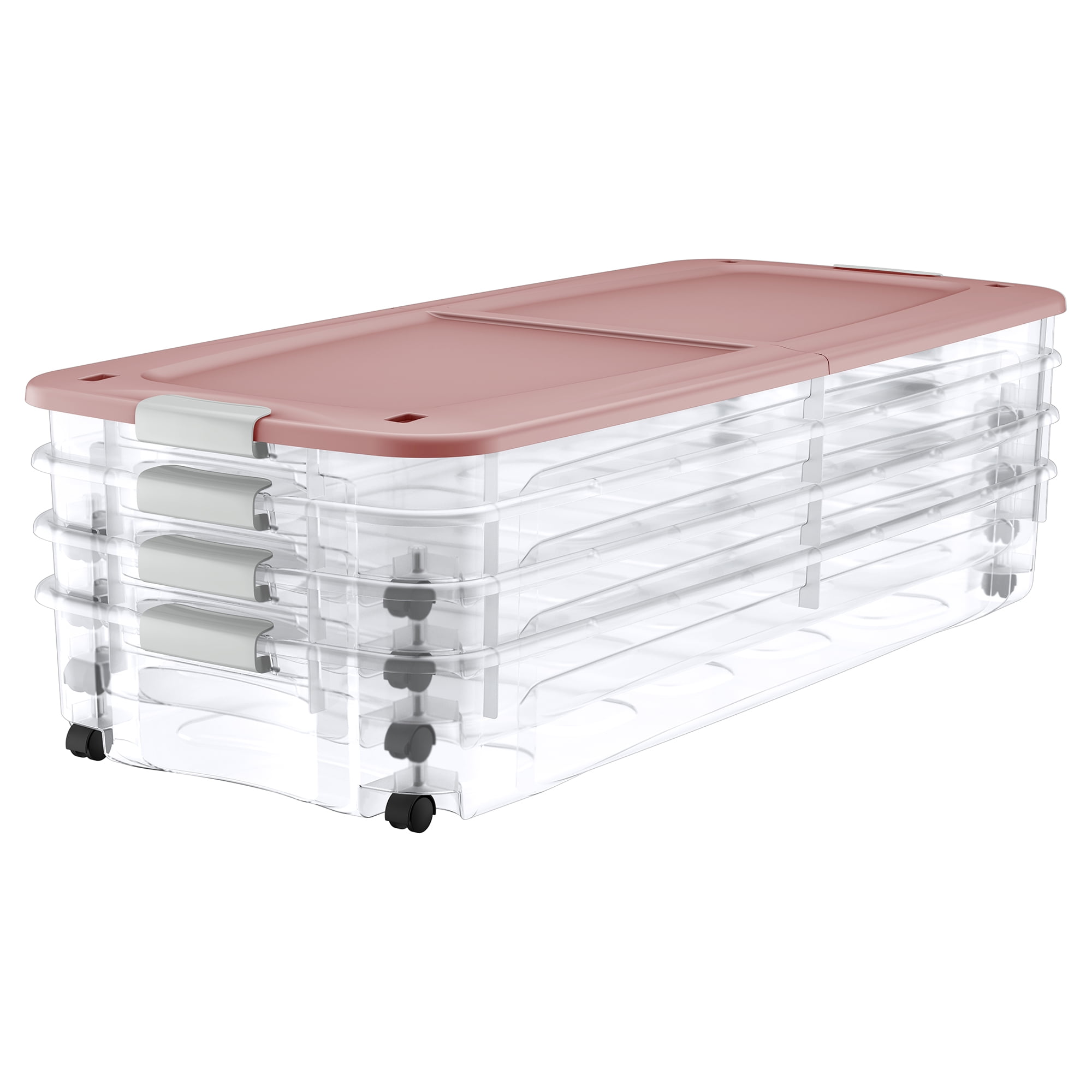 bella storage solution clear tote