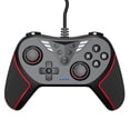 thumbnail image 2 of WDOplteas Controlador Juego Con Cable USB Gamepad Joystick para Consola Switch PC (negro), 2 of 9