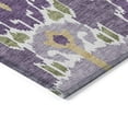 thumbnail image 4 of Addison Rugs Chantille Indoor/Outdoor Transitional Ikat Purple Washable Rectangle Rug, 2'6" x 3'10", 4 of 6