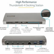 StarTech Thunderbolt 4 Multiport Dock Dual Monitor 4K TB4CDOCK