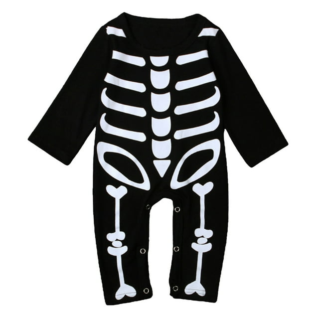 Mono de Disfraz de Halloween de de Una Pieza para Bebés, Niños Y Niñas - S Sunnimix Mameluco de halloween