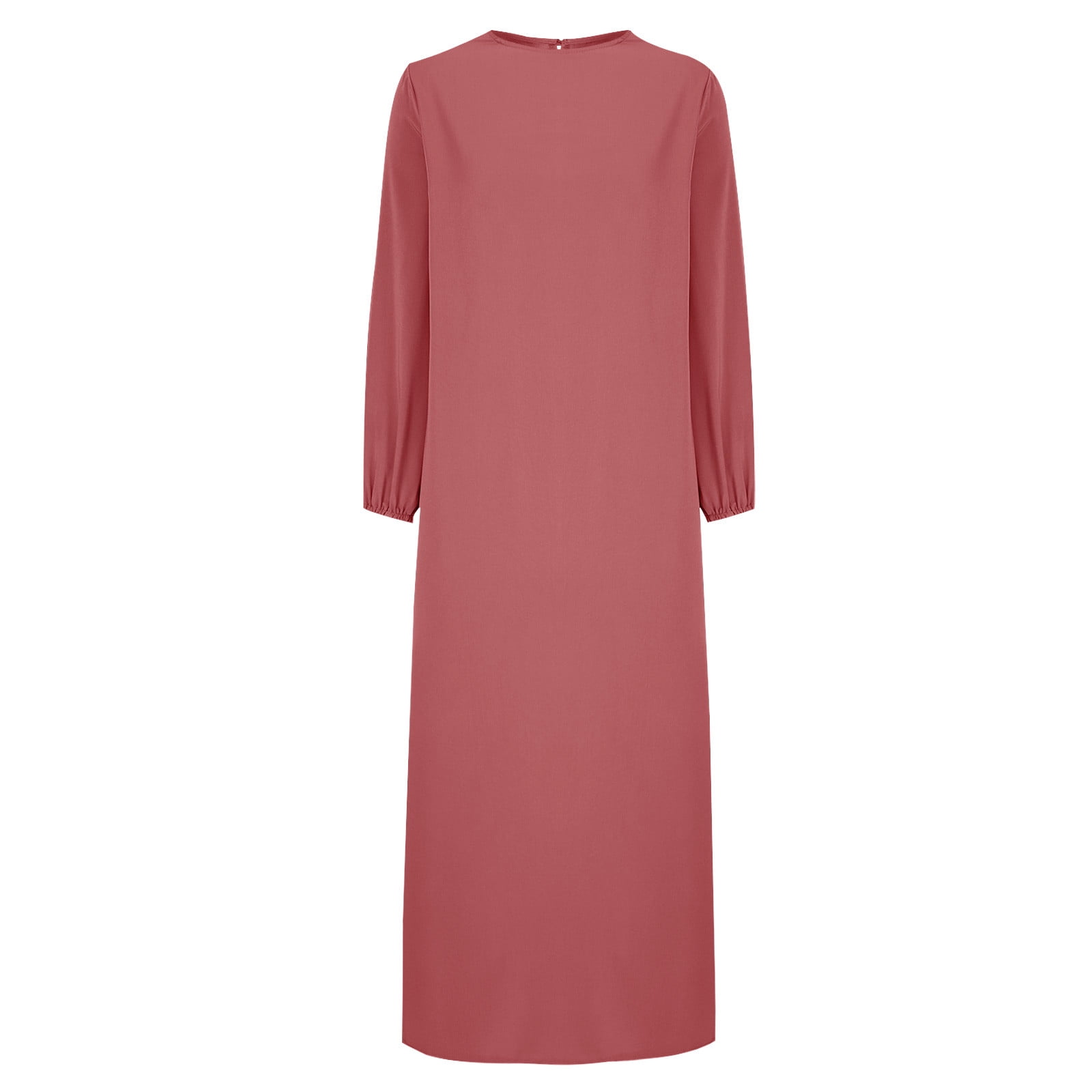 Abaya for Women Muslim Prayer Eid Ramadan Modest Dress Middle East Arabian Islamic Long Dubai Solid Caftan Robe
