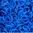 thumbnail image 4 of Amelia Beauty | 1/2in, Blue, Elastic Rubber Band Pony Tail Holders | Made in USA, Ideal for Ponytails, Braids, Twists, Dreadlocks, Styling Accessories for Women, Men and Girls | 1000 Pack, 4 of 6