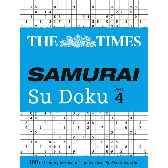 The Times Samurai Su Doku Book 4 (Paperback)