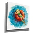 thumbnail image 2 of Epic Graffiti 'Sunbather I' by Silvia Vassileva, Canvas Wall Art, 12"x12", 2 of 2