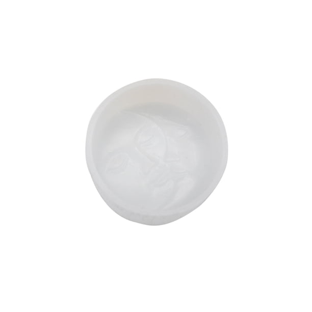 Yuarrent Molde de de aceite esencial, molde de silicona 3D reutilizable portátil, fabricación de velas de vacaciones, herramienta de artesanía, Artesanía Luna Yuarrent HA012532-02