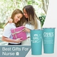 thumbnail image 3 of Nurse Gifts for Women, Rn/Lpn Gifts for Nurses, Nurse Appreciation Gifts, Nurse Practitioner Gifts for Women, School Nurse Gifts, Best Nurse Ever Gifts, Nurse Tumbler 20oz, 3 of 6