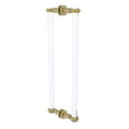 thumbnail image 1 of Allied Brass Clearview Collection 18 Inch Back to Back Shower Door Pull with Twisted Accents - Satin Brass, 1 of 1