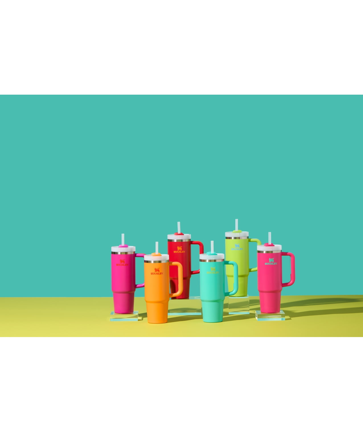 Stanley Quencher Flowstate 30oz Passion Pink Stainless Steel Tumbler -  Walmart.com