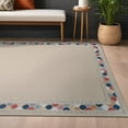 thumbnail image 5 of Beverly Rug Outdoor / Indoor Area Rugs Patio Porch Garden Carpet Bordered/Beige 10x14, 5 of 9
