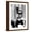 Brown Frame, variant on Art.com Breakfast at Tiffany's, Audrey Hepburn Eating Between Scenes on Set, 1961 Stretched Canvas Print Wall Art, 18" x 24"