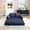 Blue, variant on 2-In-1 Folding Convertible Sofa Bed, Modern Corduroy Sleeper Couch with 2*Pillows, Futon Modular Upholstered Boneless Loveseat with Pull-Out Bed, Folding Floor Modular Couch for Living Room (Gray)