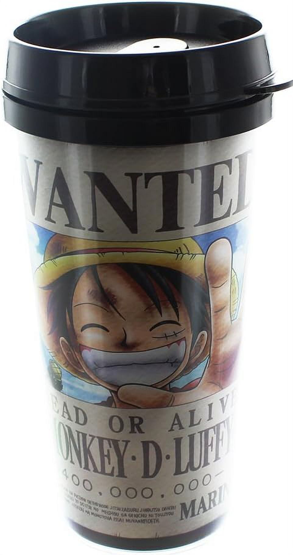 One Piece Monkey D Luffy Anime Cup Mug Tumbler Cup 20oz