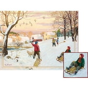Lang "Late Flight" Deluxe Boxed Christmas Cards