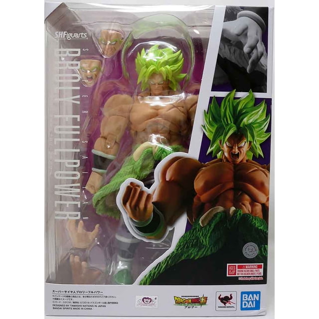 Dragonball Super 7 Inch Action Figure S.H. Figuarts - Super Saiyan Broly Fully Power Reissue