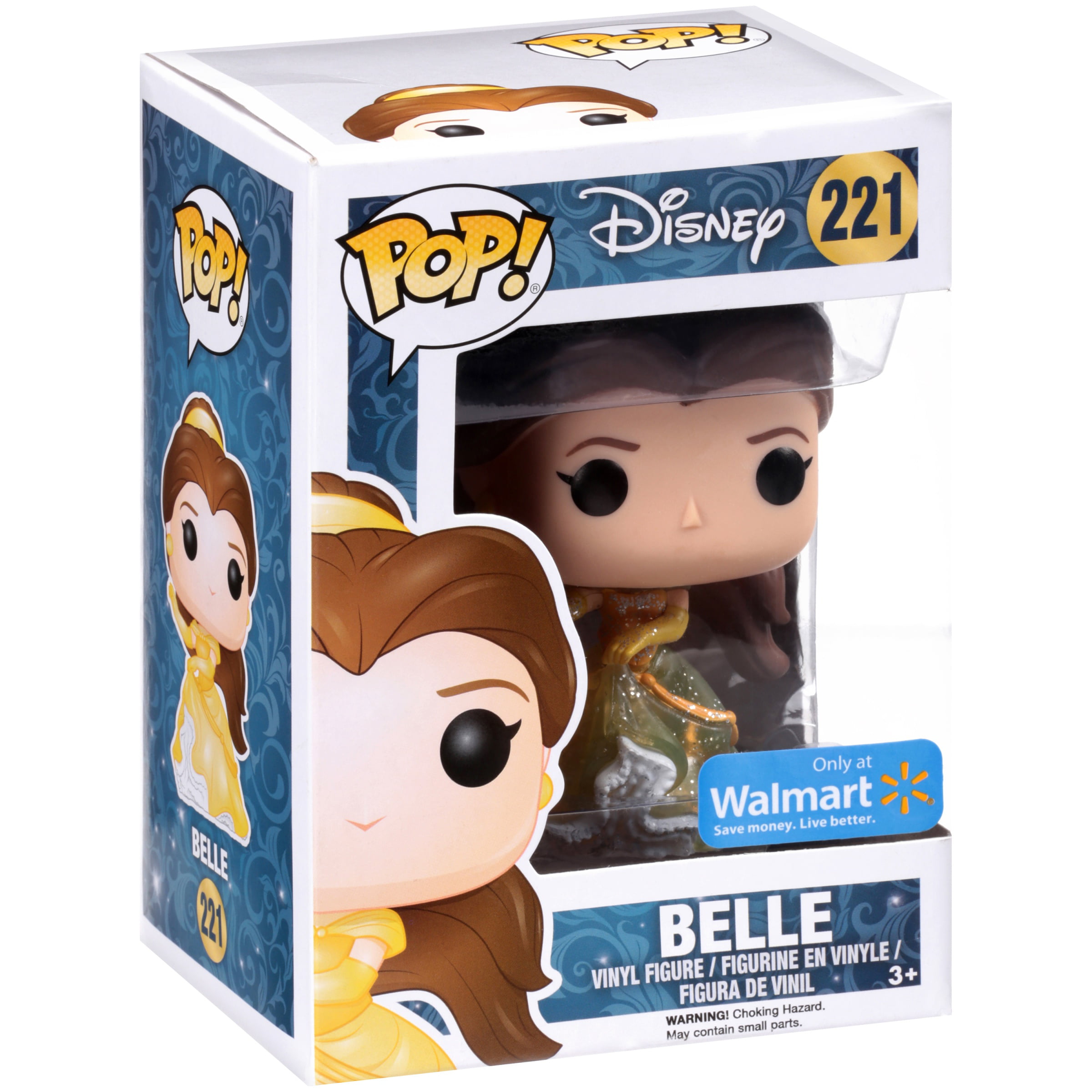 Funko Pop Belle in Gown Sparkle Variant #12575 