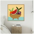 thumbnail image 3 of Amanti Art Graphic Fruit Bowl V Framed Canvas Wall Art Print, 3 of 6