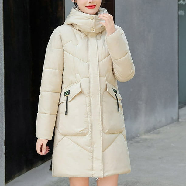 Chaquetas y abrigos casuales con capucha de manga larga para mujer, cárdigan de invierno de manga larga con bolsillo, chaqueta con capucha cálida, cremallera, blusa lisa con parte superior gruesa, abr