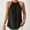 Black, variant on Women's Summer Halter Tops Tie Back Sleeveless Work Shirts Blouses for Women Casual Dressy
