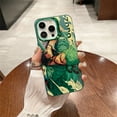 thumbnail image 1 of Electroplated Anime Case One Piece Roronoa Zoro Straw Hat Luffy For iPhone 15 14 Plus 15 14 13 12 11 Pro X Xs Max 7 8 Plus Cover, 1 of 1