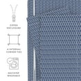 thumbnail image 4 of Noble Linens Navy Blue Diamond Pattern 2-Piece Duvet Cover Set, Twin/TwinXL, 4 of 10