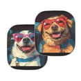 thumbnail image 2 of Yuyamidu Funny Dog Car Sun Shade Windshield Fashion Windshield Shades for Car SUV Truck 2 PCS Universal Auto Sun Visor for Car Windshield Car Interior Accessories, 2 of 5