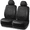 Black, variant on Road Comforts Sport Car Seat Covers Set, Leather Front Seat Protectors, Breathable Comfortable Auto Seat Covers, Anti-Slip Universal Fit for Cars, SUVs & Trucks, Beige