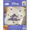 Janlynn Quilt Stamped Cross Stitch Kit, Disney's Eeyore and Butterflies