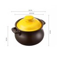 thumbnail image 2 of Traditional Chinese Casserole Household Soup Pot Pot Two Ears Stew Pot Non-stick Pot High Temperature Resistant for Gas Cooker, 2 of 8
