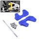 thumbnail image 4 of 1 par CNC Rearsets Base pie clavijas soporte de elevación trasera para R3  Azul Cola Soporte de estriberas de base de estribos traseros, 4 of 6