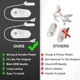 thumbnail image 3 of 8194001 Dishwasher Door Balance Link Kit, Replaces 1059756 8194001VP 8270018 AP3775412 PS972325 W10158291, 2 PACK, 3 of 7