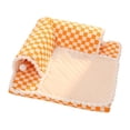 thumbnail image 3 of Linda cama para gatos, túnel de juguete, escondite para gatos pequeños con bolas colgantes, nido ligero para gatos, tapete para gatos de interior grue Naranja L, 3 of 8