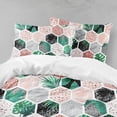 thumbnail image 4 of 3D Tropical Plant Flowers Quilt Cover Set Bedding Set Pillowcases 3, 4 of 5