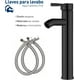 thumbnail image 2 of Llaves para Lavabo Baño Bluelander con Carrete de Cerámica, Negro, 2 of 5