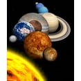 thumbnail image 2 of Solar System Wall Mural by Wallmonkeys Peel and Stick Graphic (36 in H x 30 in W) WM261676, 2 of 4