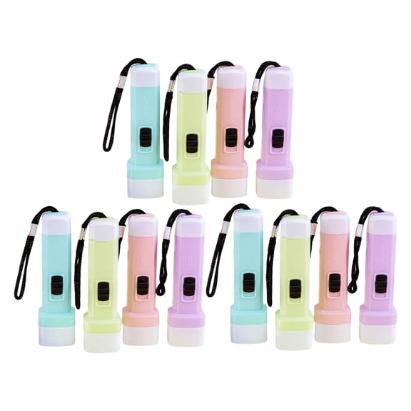 Portable LED Camping Flashlights Small Light Square LED Lamp Offering Bright Illuminations Plastic Texture for Camping