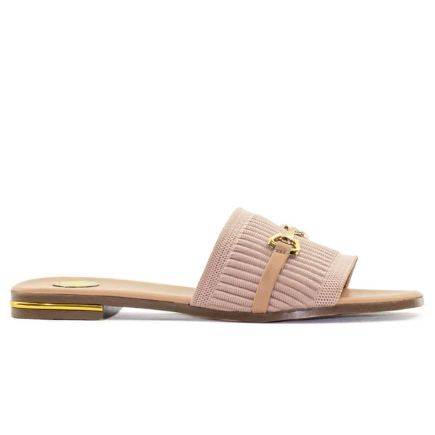 Sandalias Casuales Pop Stars para Mujer 438 beige 24.5