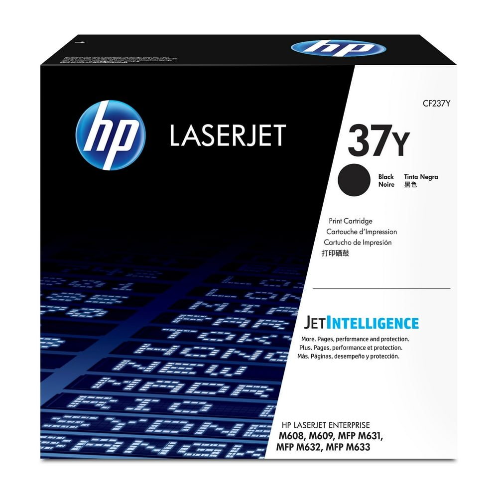 Hp 37y Extra High Yield Original Laserjet Toner Cartridge Black Cf237y 7180