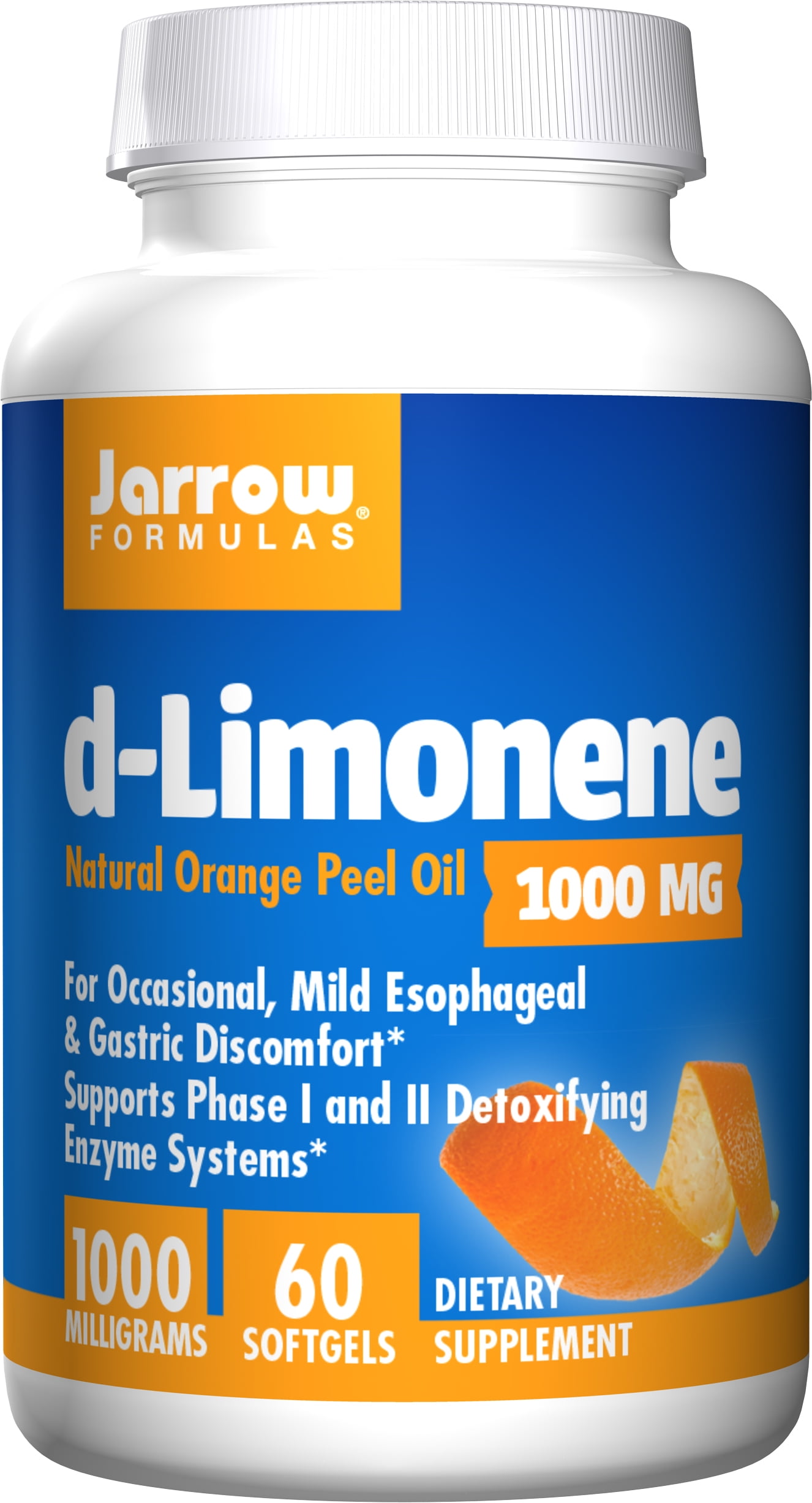 Jarrow Formulas D-Limonene, For Occasional, Mild Esophageal & Gastric ...