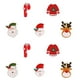 thumbnail image 1 of Decoraciones navideñas en forma de remolino colgantes con copos de nieve, suministros navideños para fiestas de invierno en el país de las maravillas, 1 of 5