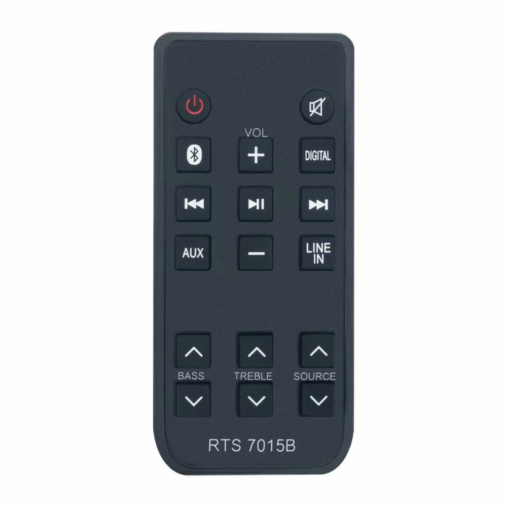 New Remote Control for RCA Home Theater Sound Bar RTS7015B Walmart