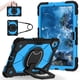 thumbnail image 2 of Funda Resistente a Golpes para Samsung Galaxy Tab S11, Funda Protectora de Silicona + Capa de PC con Rotación de 360°, Asa Cuadrada y Correa para el Hombro, Azul, para Galaxy Tab S11, 2 of 7