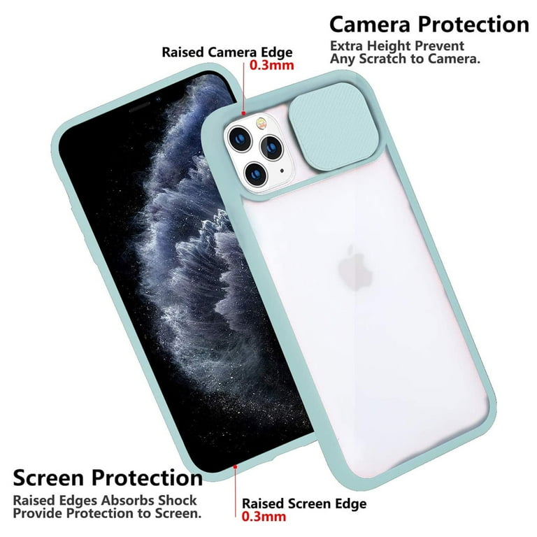 Camera Slider Case Compatible with iPhone 11 Pro / 12Pro / 12 ProMAX Case,  Camera Phone Case with Push Pull Camera Protection, Anti-Slip Scratch