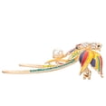 thumbnail image 4 of Phoenix Hummingbird Brooch Pin with Rhinestone and Pearl for Decoration Multi Sizes Available, 4 of 8
