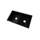 thumbnail image 3 of Tarja Maxims CS813457 Cuarzo 81 x 45 cm Negro Mate Submontar Empotrar con Contracanasta, 3 of 6