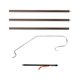 thumbnail image 2 of Soporte para linterna de camping, ligero, plegable, para colgar, con estaca Café, 2 of 9